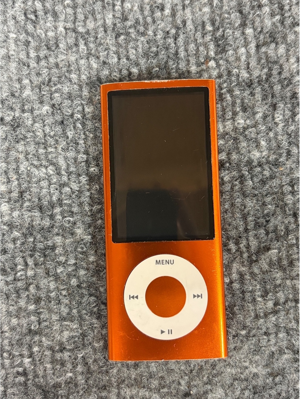 Apple iPod Nano MP3 4th Gen 16GB Orange - A1320 AS IS - untested